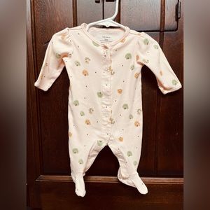 Carter's Girls' 1-Piece 100% Snug Fit
Footie Sleeper PJs Size 3M